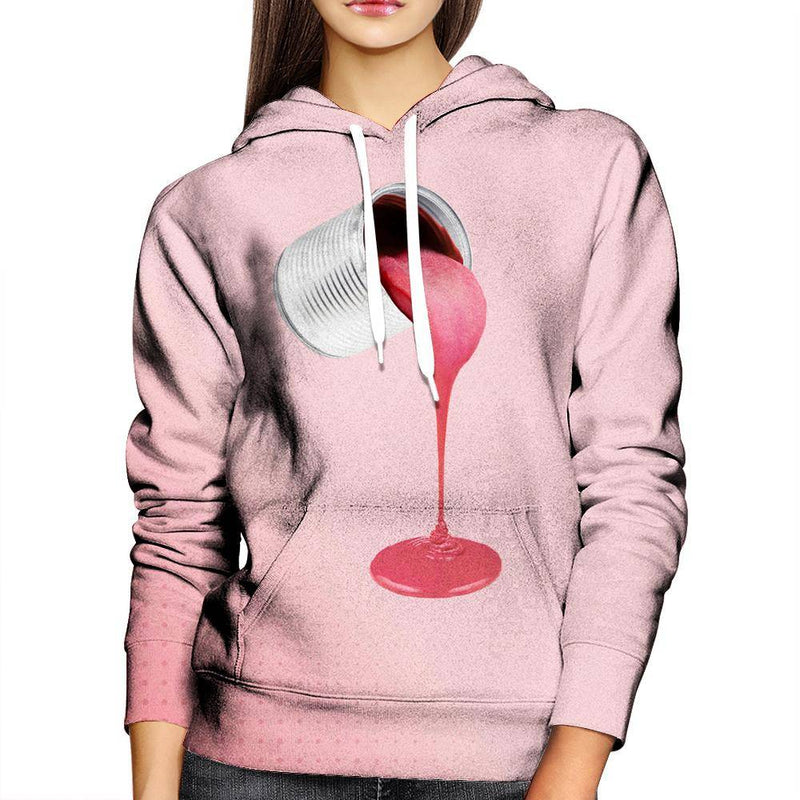 Paint Can Womens Hoodie