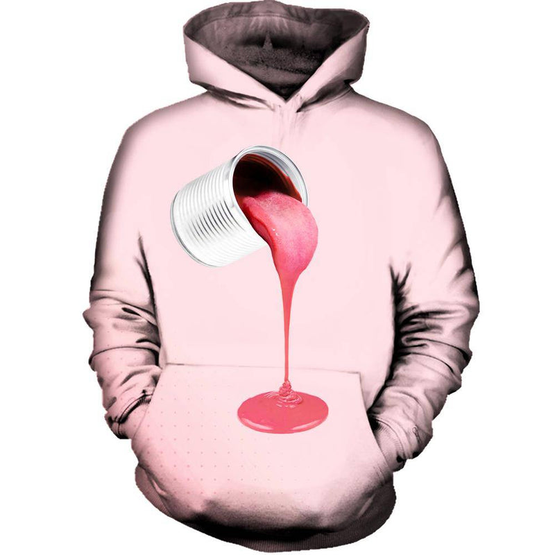 Paint Can Womens Hoodie