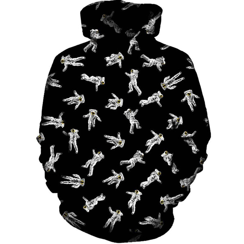 Too Many Astronauts Womens Hoodie