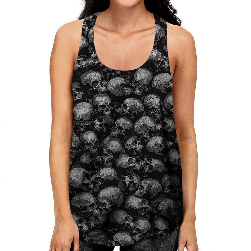 Skull Racerback