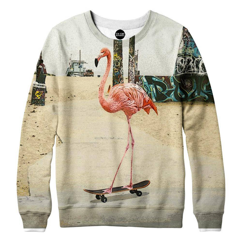 Venice Beach Flamingo Sweatshirt