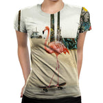 Flamingo Womens T-Shirt