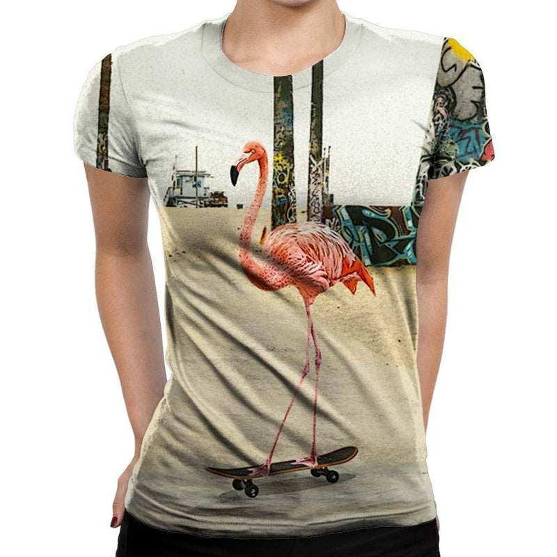 Flamingo Womens T-Shirt