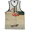 Venice Beach Flamingo Tank Top