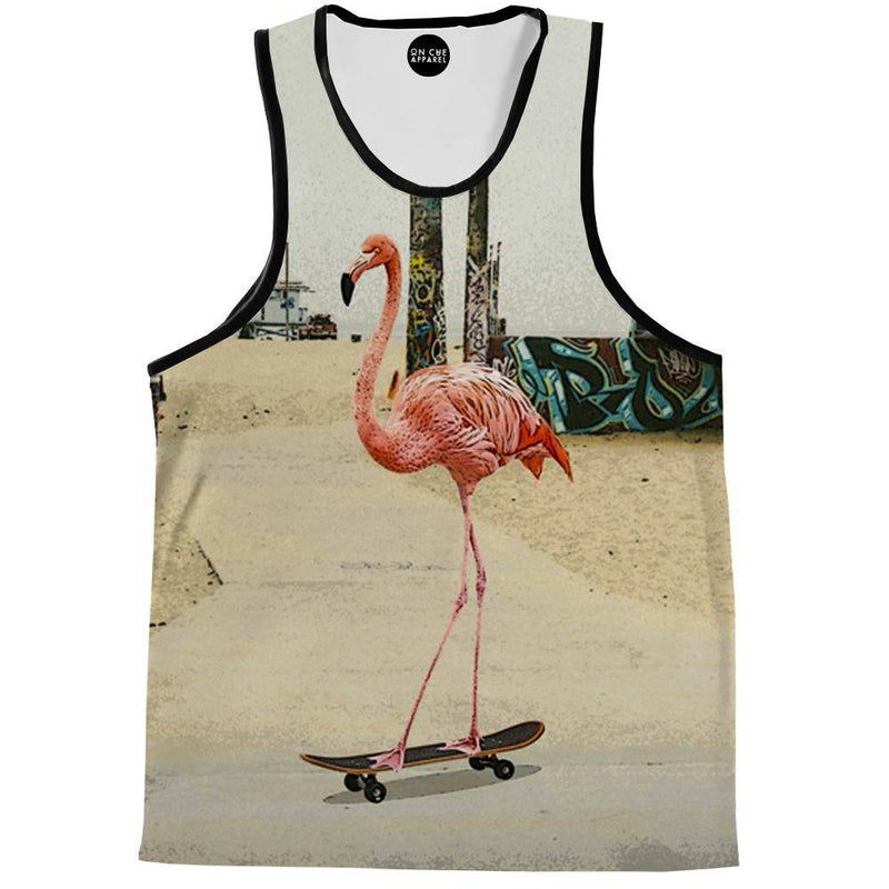 Venice Beach Flamingo Tank Top