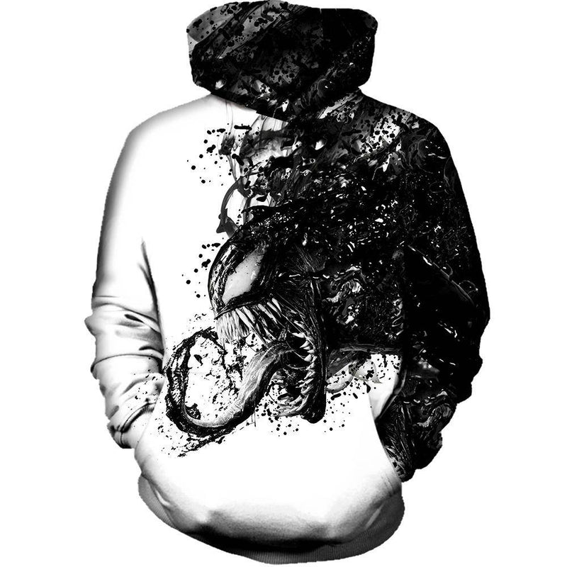 Venom BW Hoodie