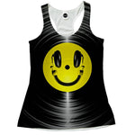 Vinyl Headphone Racerback