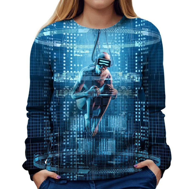 Sci-fi womans sweatshirt