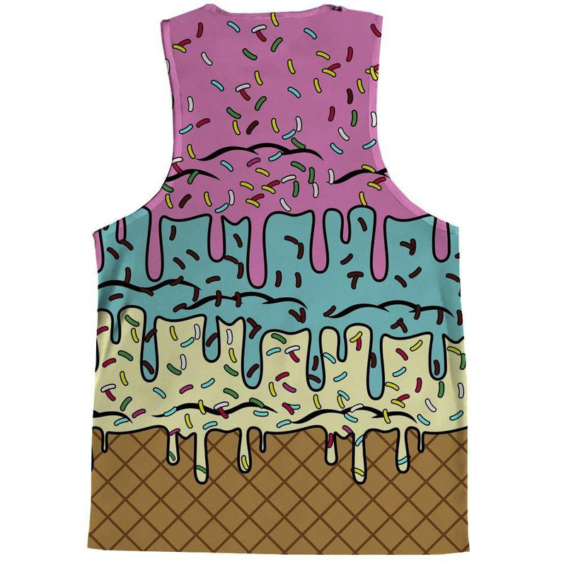 Waffle Ice Cream Tank Top