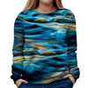 Waves Womens Sweatshirt