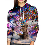 Deer Womens Hoodie