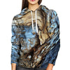 Wood Womens Hoodie