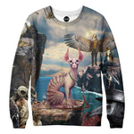 Birds With Cat Sweatshirt