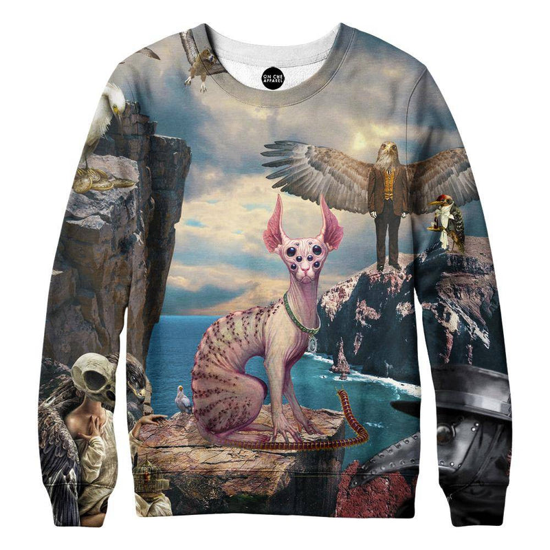 Birds With Cat Sweatshirt