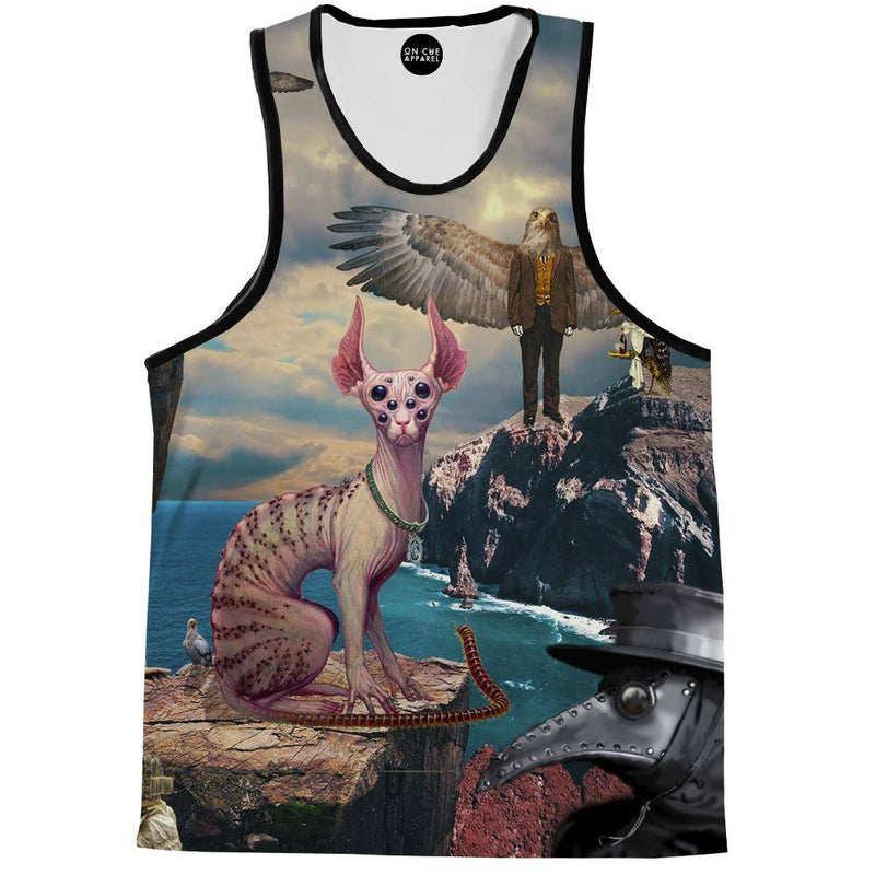 Birds With Cat Tank Top