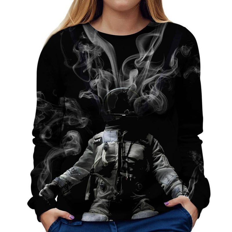 Astronaut Womens Sweatshirt