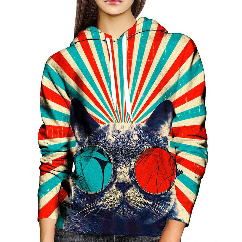 Cat Womens Hoodie