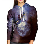 Astronaut Womens Hoodie