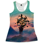 Deer Shapes Racerback