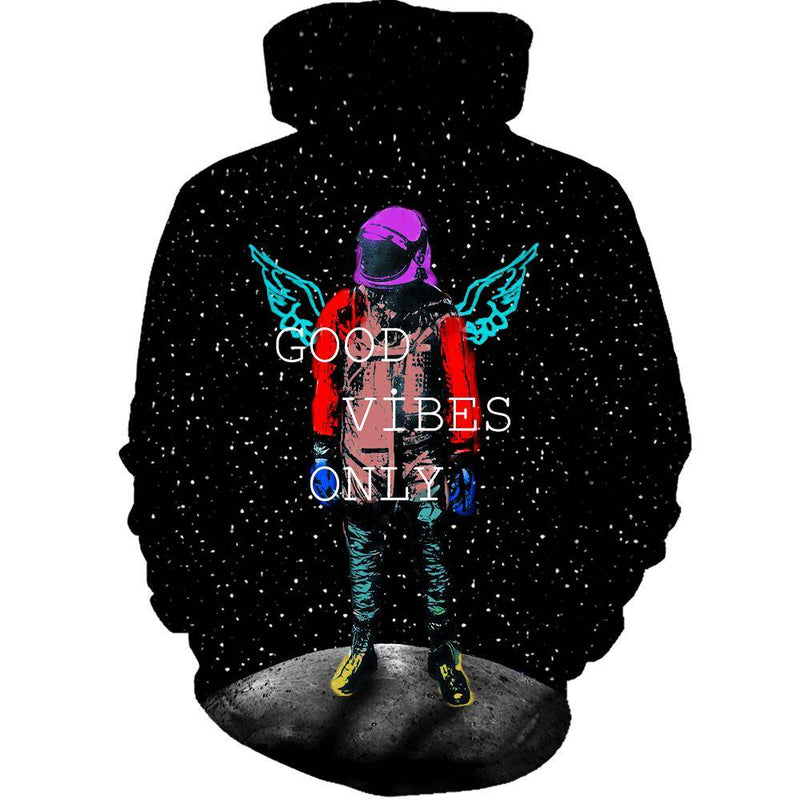 Good Vibes Only Womens Hoodie
