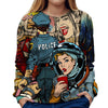 Pop Art Womens Sweatshirt