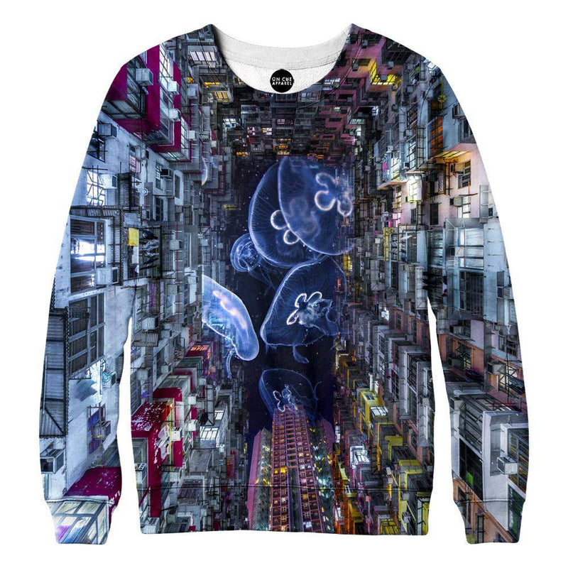 Jellyfish Invasion Womens Sweatshirt