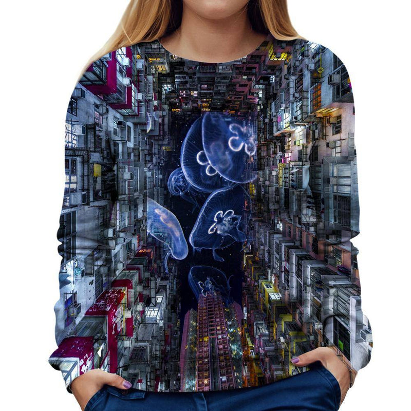 Jellyfish Womens Sweatshirt