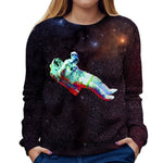 Astronaut Womens Sweatshirt