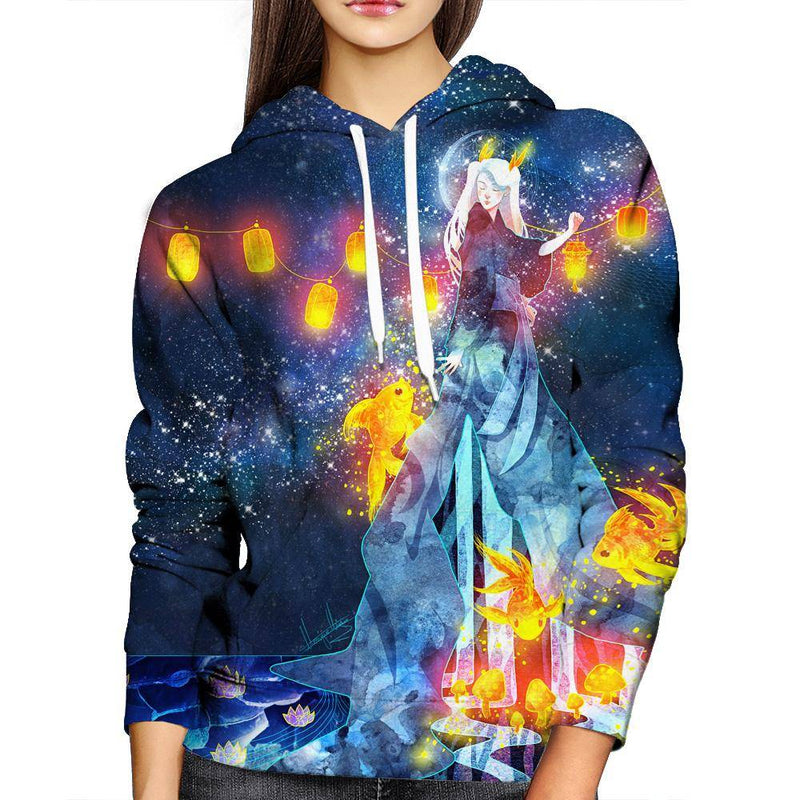 Moon Festival Womens Hoodie