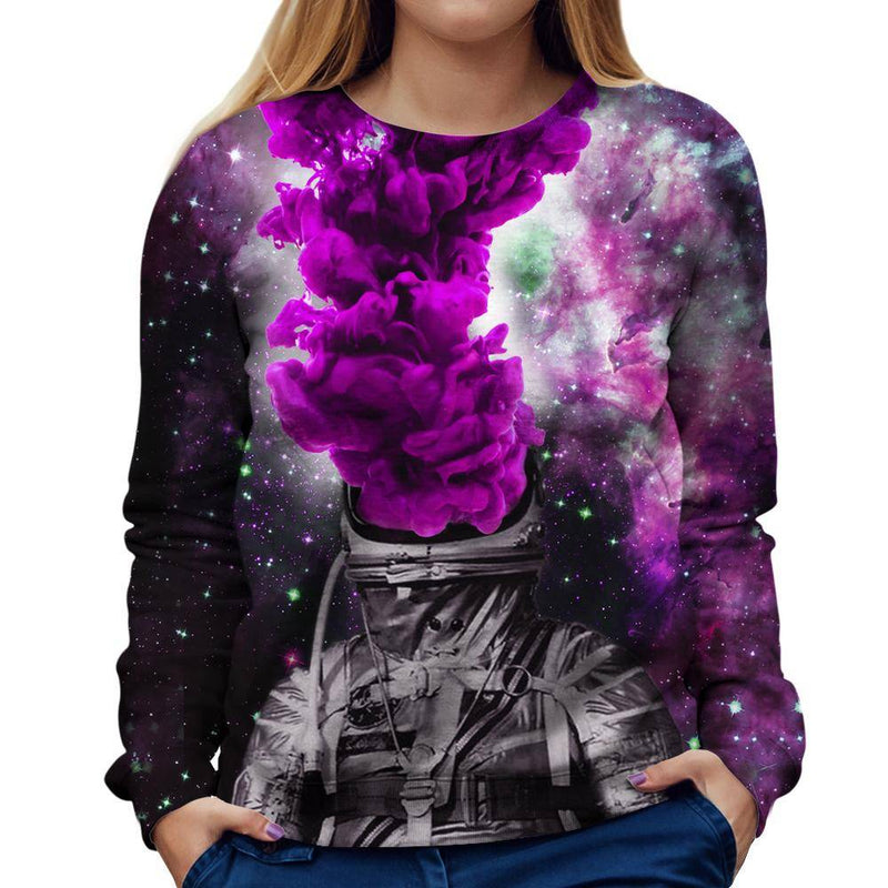 Astronaut Womens Sweatshirt