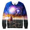 Galactic Jellyfish Womens Sweatshirt