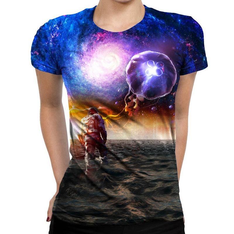 Galaxy Womens T-Shirt