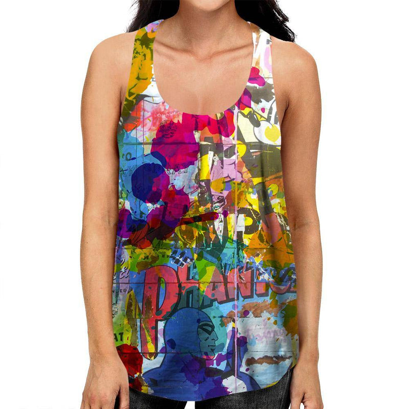 Street Art Racerback