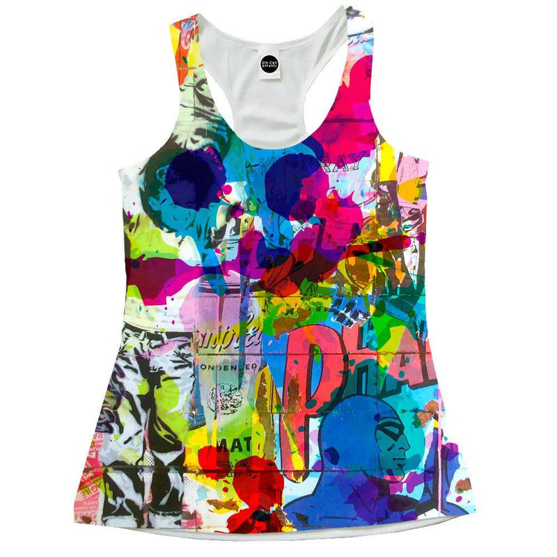 Street Art Racerback